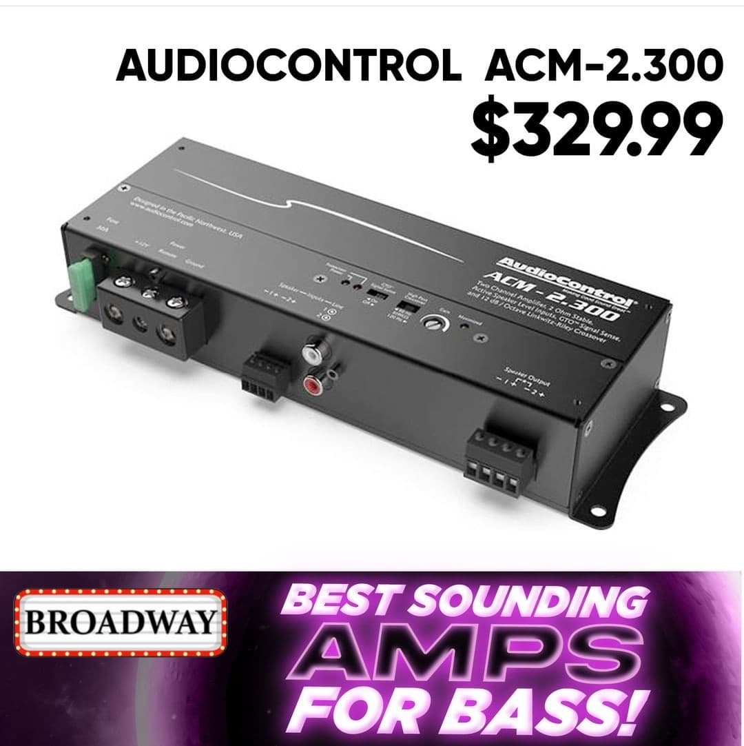 Audio control car amplifier