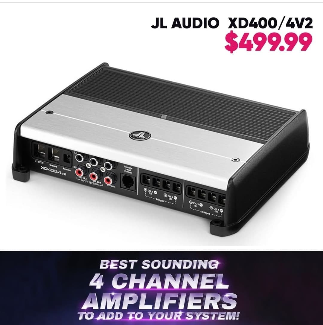 JL Audio car amplifier