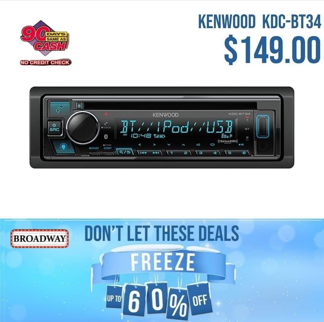 Kenwood car audio receiver