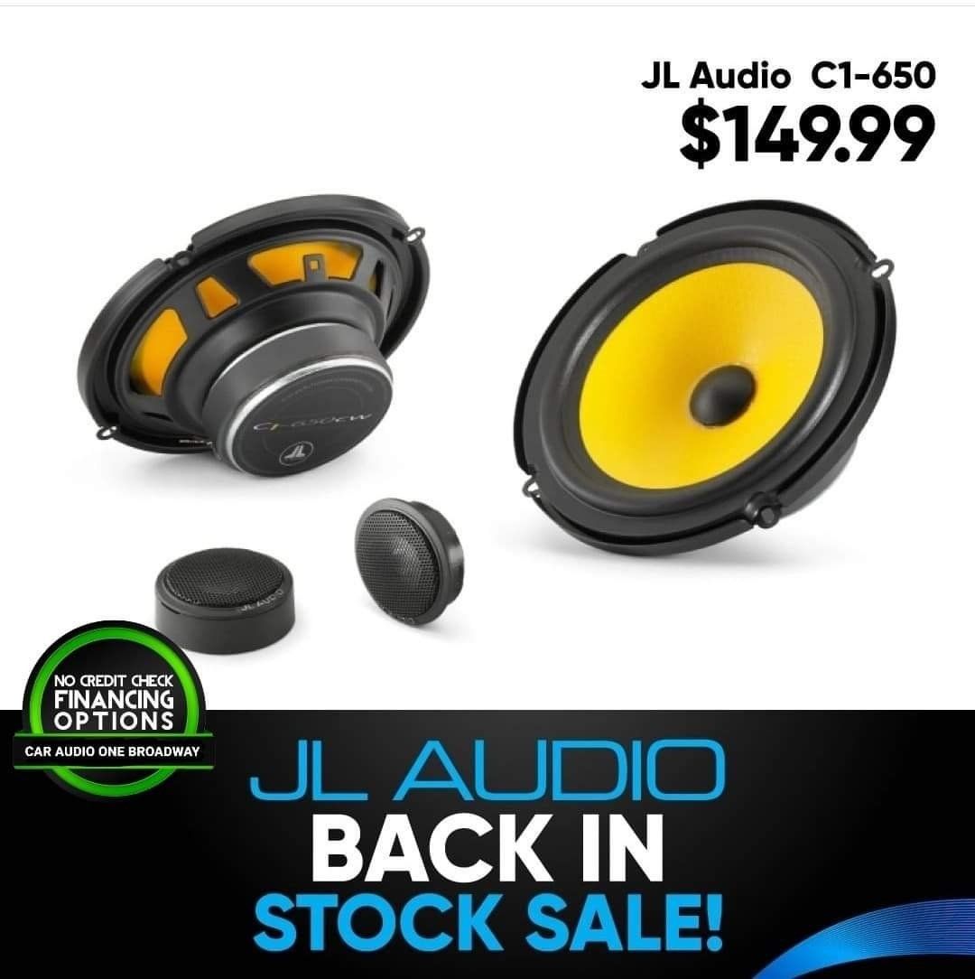 JL Audio car speakers