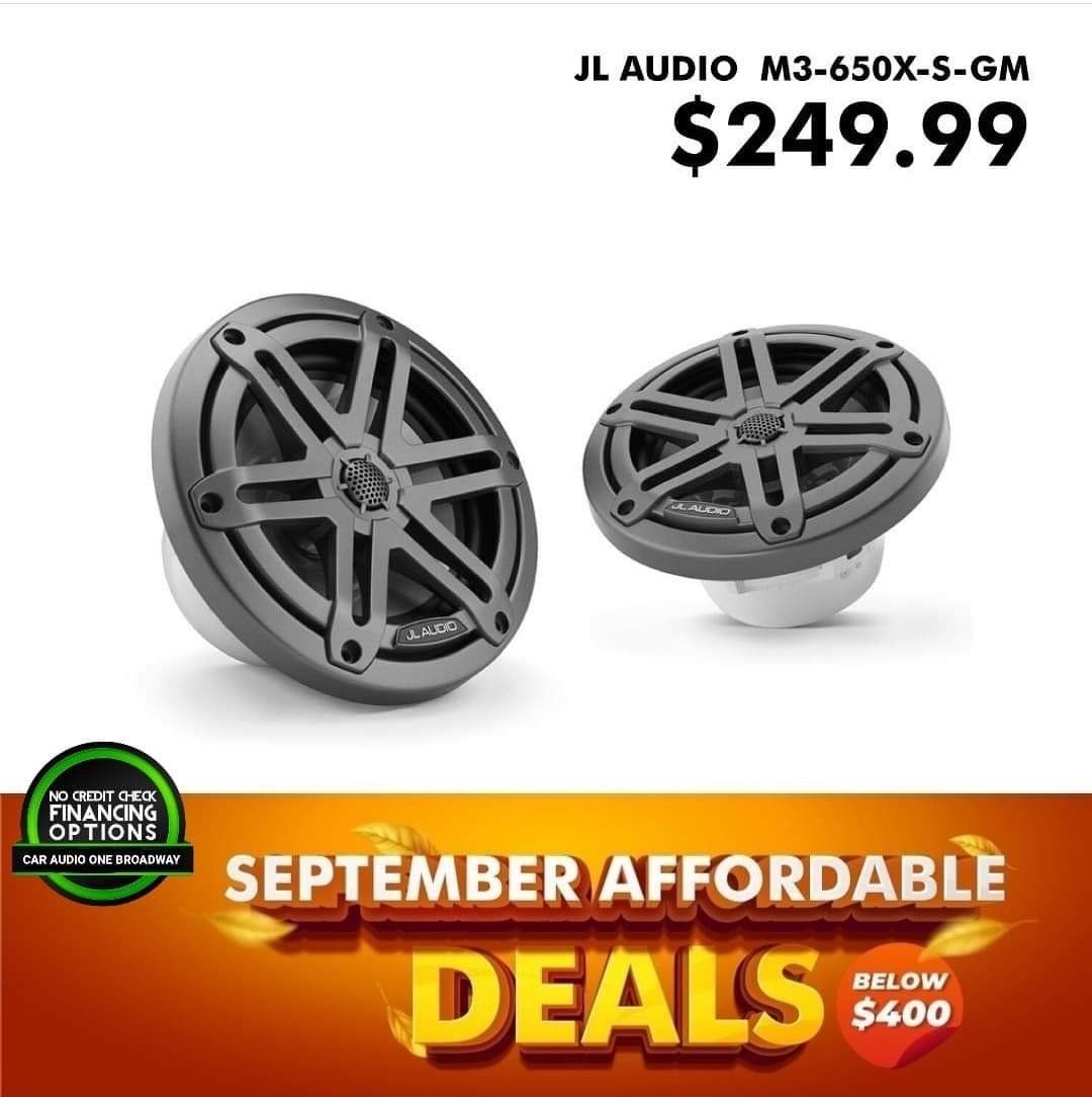 JL Audio car speakers