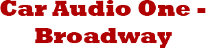 Car Audio One - Broadway - Logo