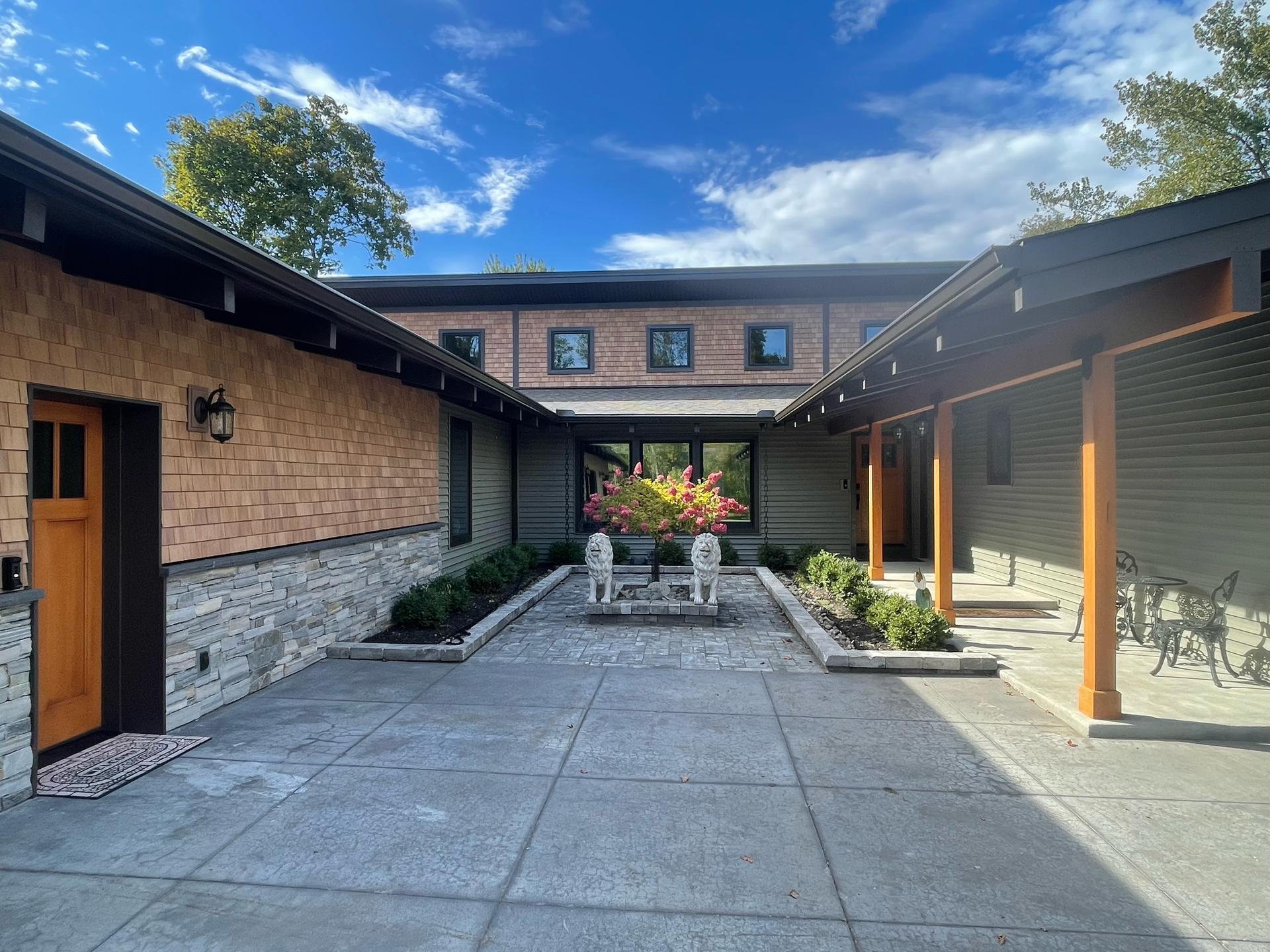 Rain chain Saratoga springs, rain chains, custom gutters, seamless gutters burnt hills