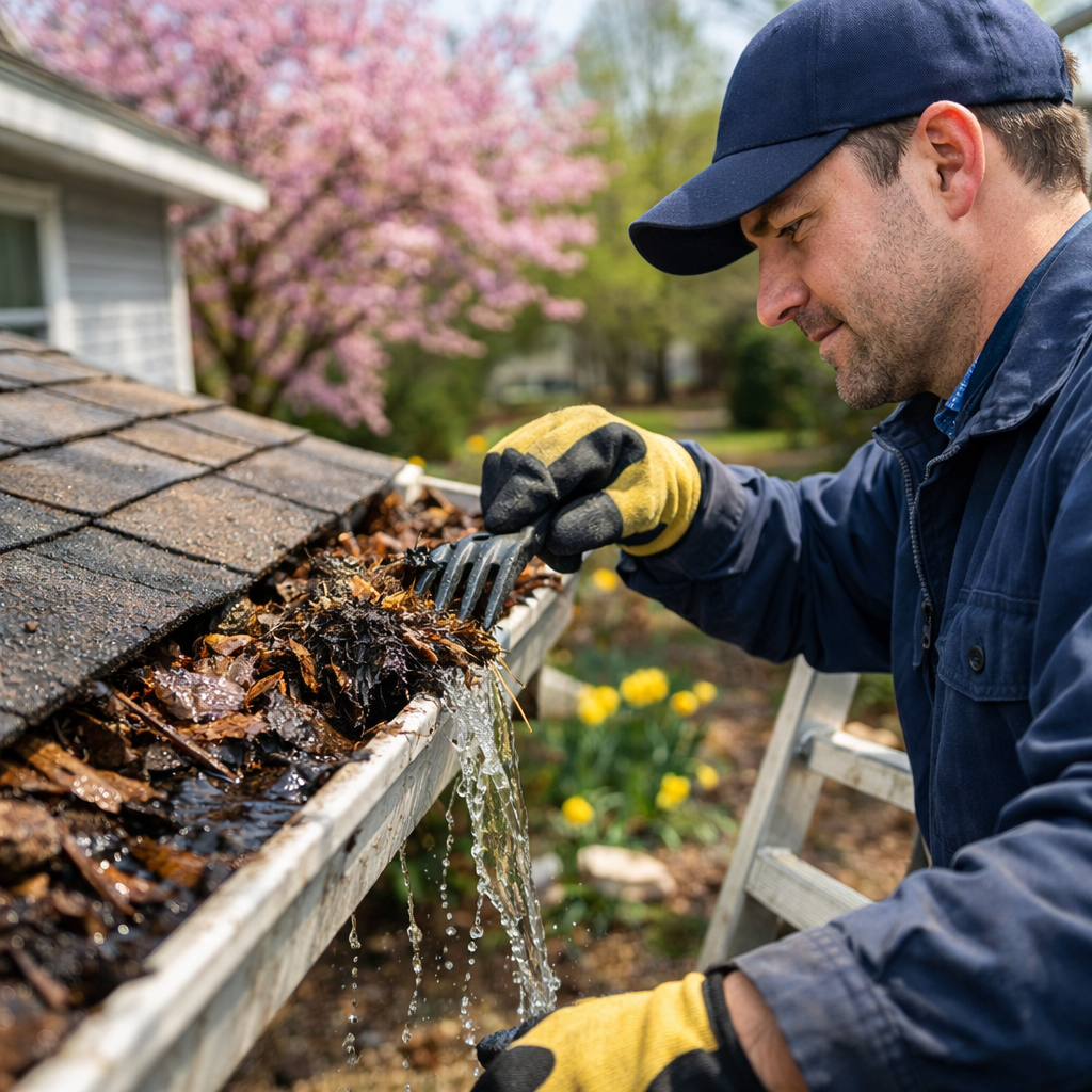 Why Spring Is the Most Important Time for Gutter Cleaning and Repair