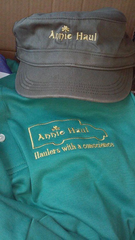 Annie Haul's shirt and cap