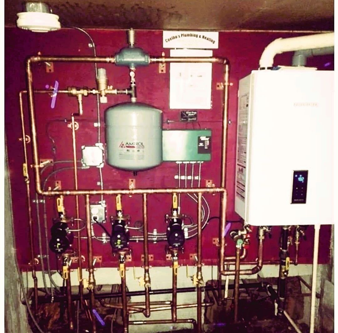 Residential plumbing installation