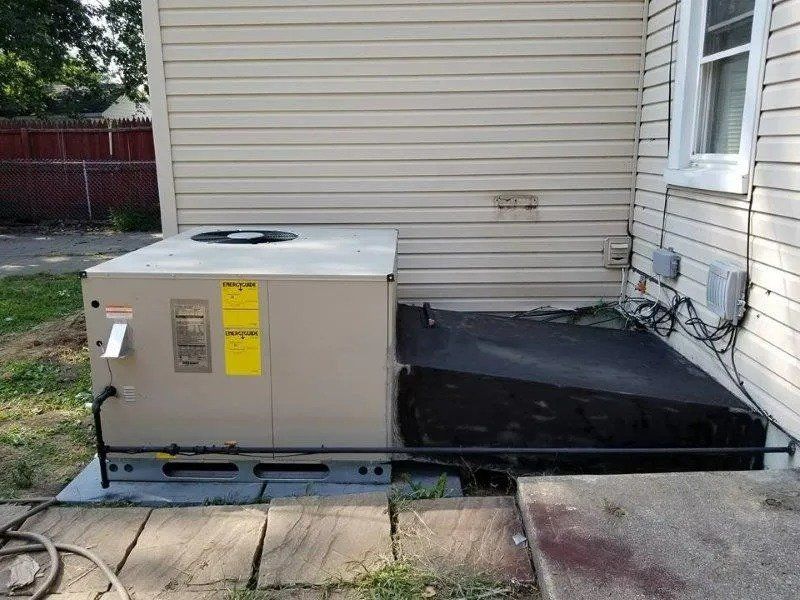 Backyard rooftop unit