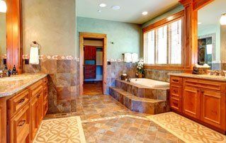 Bathroom remodeled
