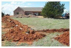 New septic system