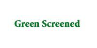 A green screened logo