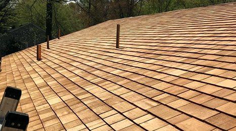 Cedar roof