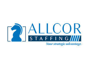 Allcor Staffing colored logo