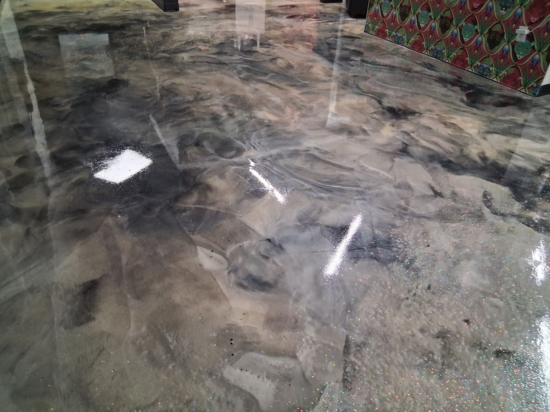 epoxy flooring design