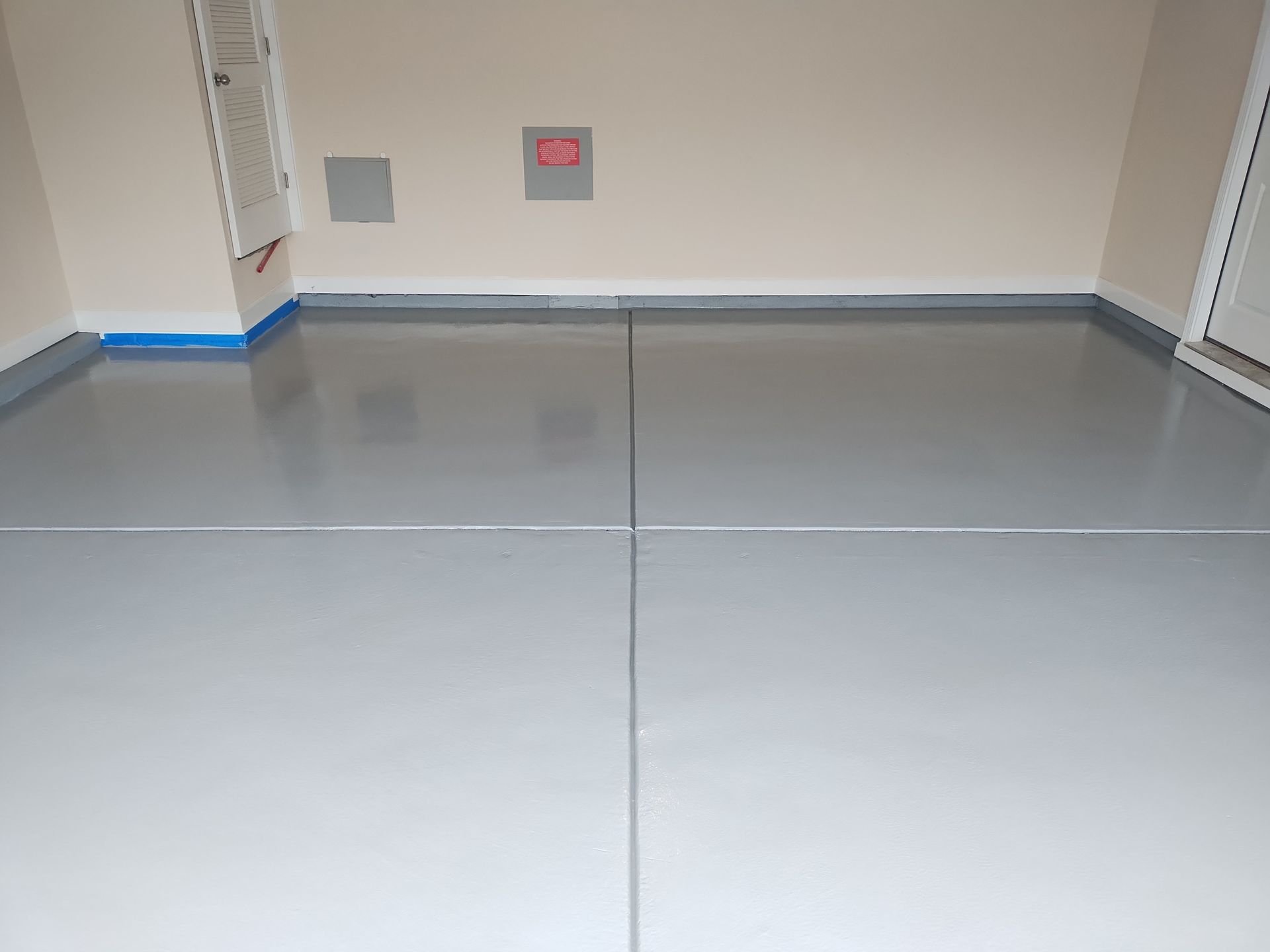 epoxy flooring work