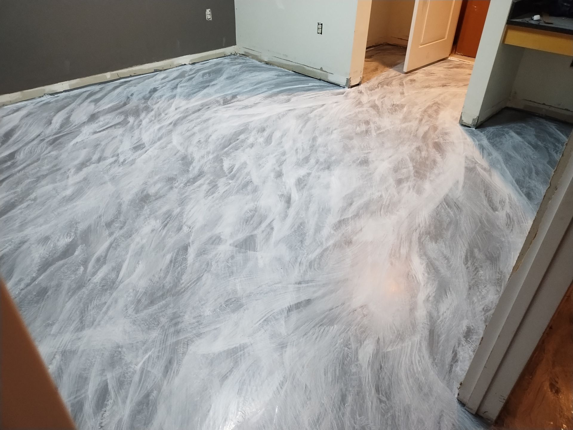 custom designed epoxy flooring