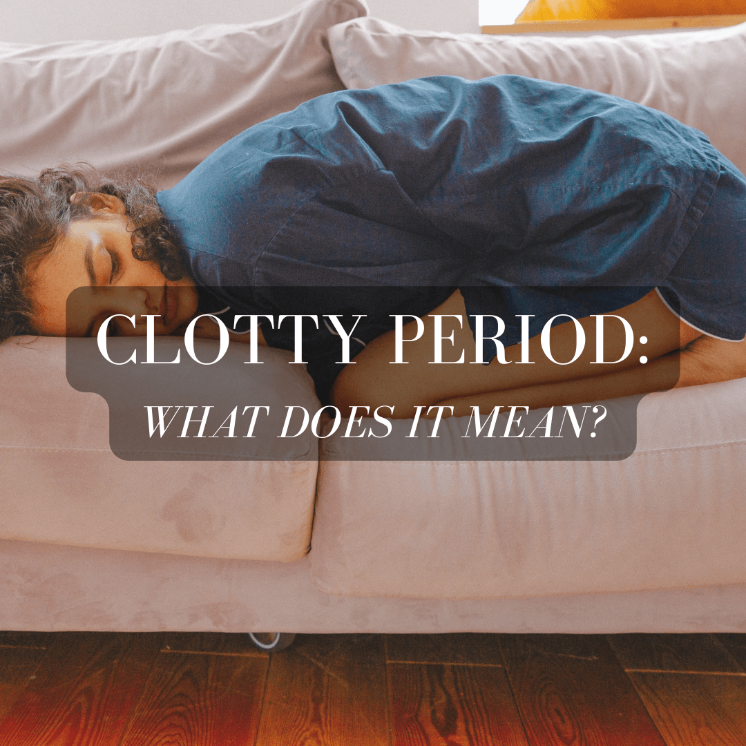 Is clotty period normal?