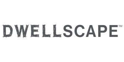 DWELLSCAPE logo in bold gray lettering on a white background.
