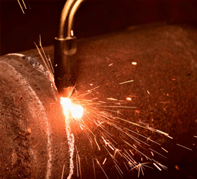 Gas used for welding