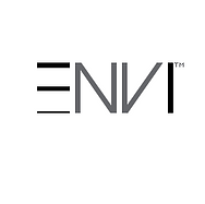 ENVI logo in black and gray