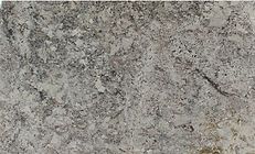Gray granite with speckled and swirling patterns.