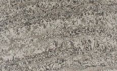 Gray and white textured surface, resembling weathered concrete or stone with horizontal striations.