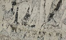 Abstract granite texture with black and white patches.