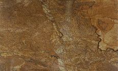 Brown and gold textured granite surface.