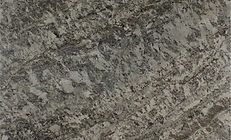 Gray granite with dark veining and speckled patterns.