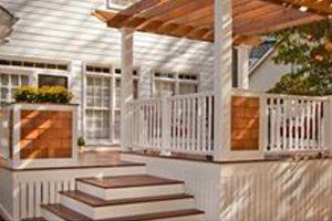 Classic design of house decks