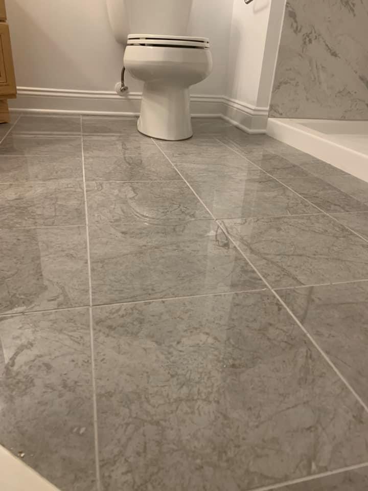 Beautiful bathroom tiles