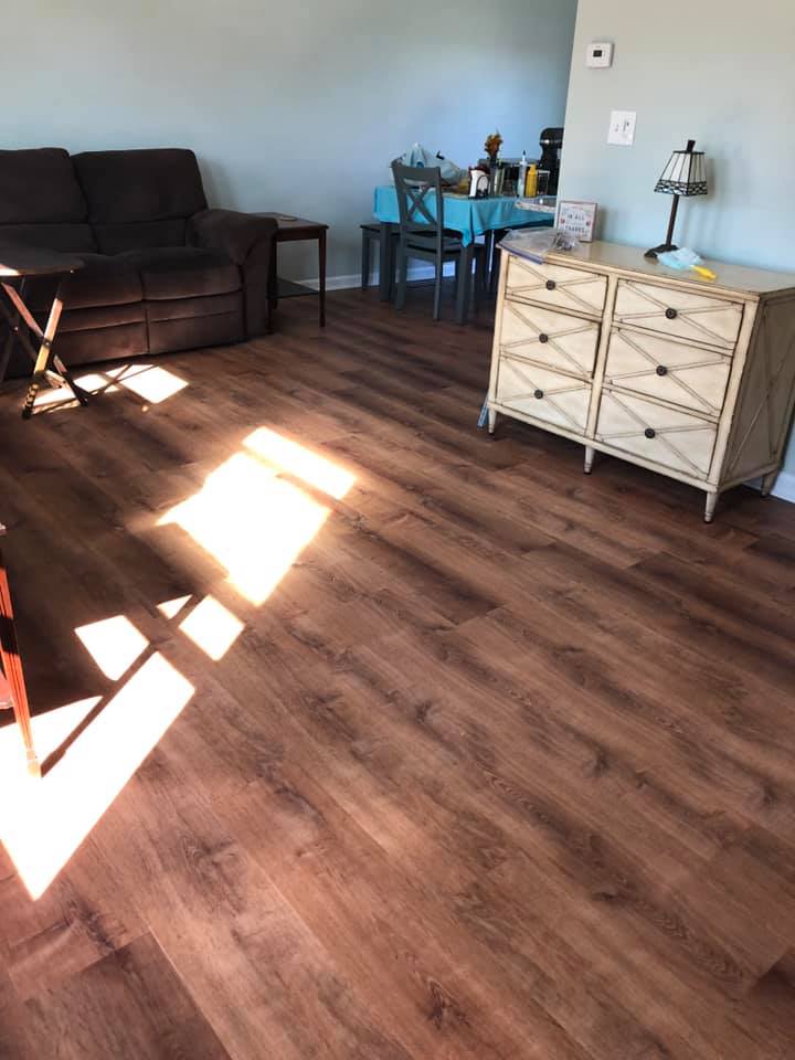 Room with wooden floor