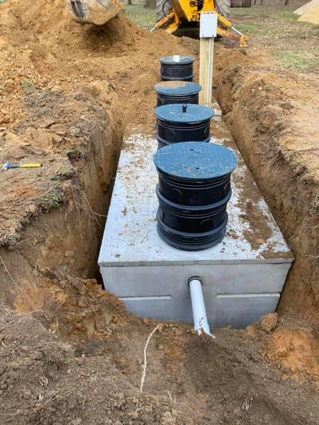 Septic installation photo gallery