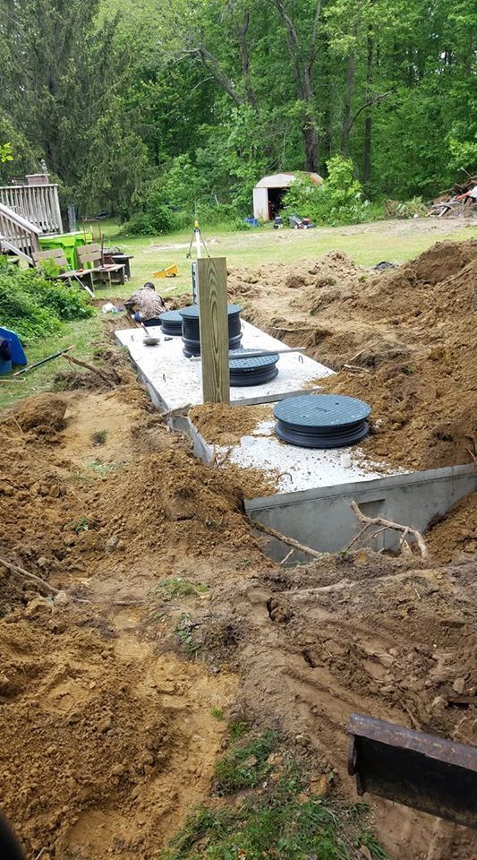 Septic installation photo gallery
