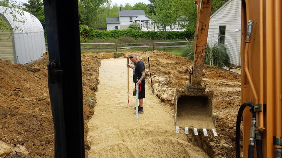 Septic installation photo gallery