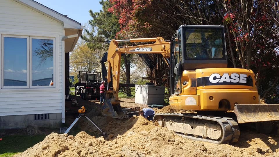 Septic installation photo gallery