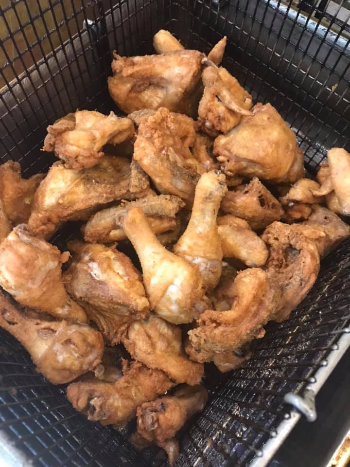 fried chickens
