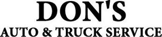 Don's Auto & Truck Service -Logo