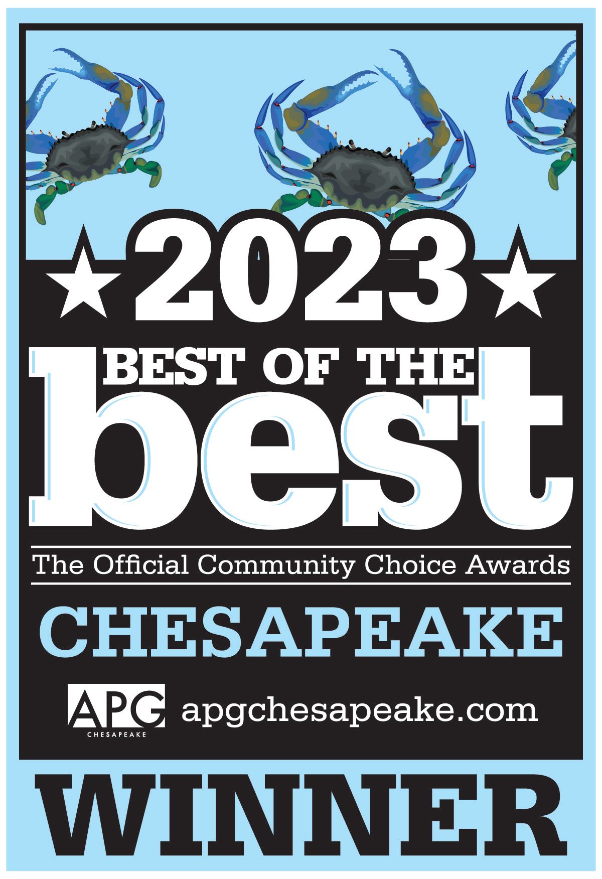 Chesapeake best of the best 2023 badge