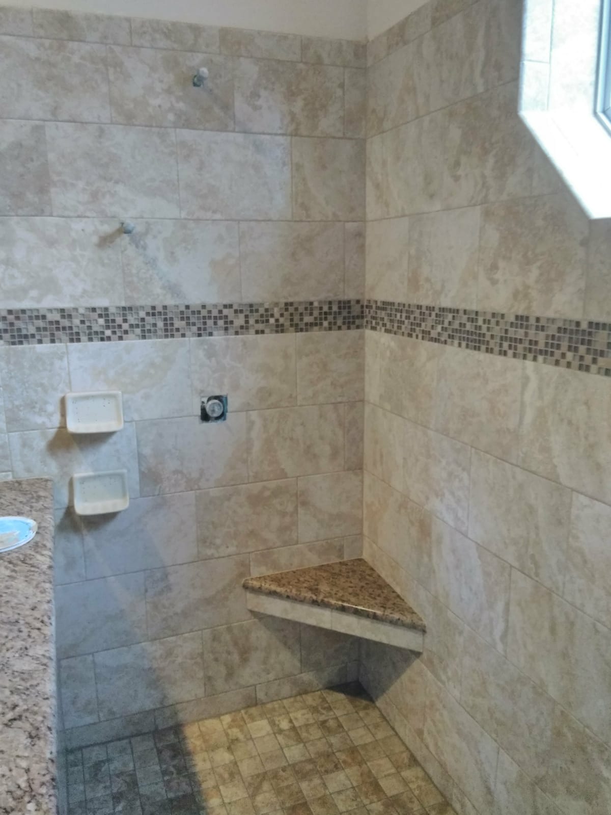 Bathroom tiles