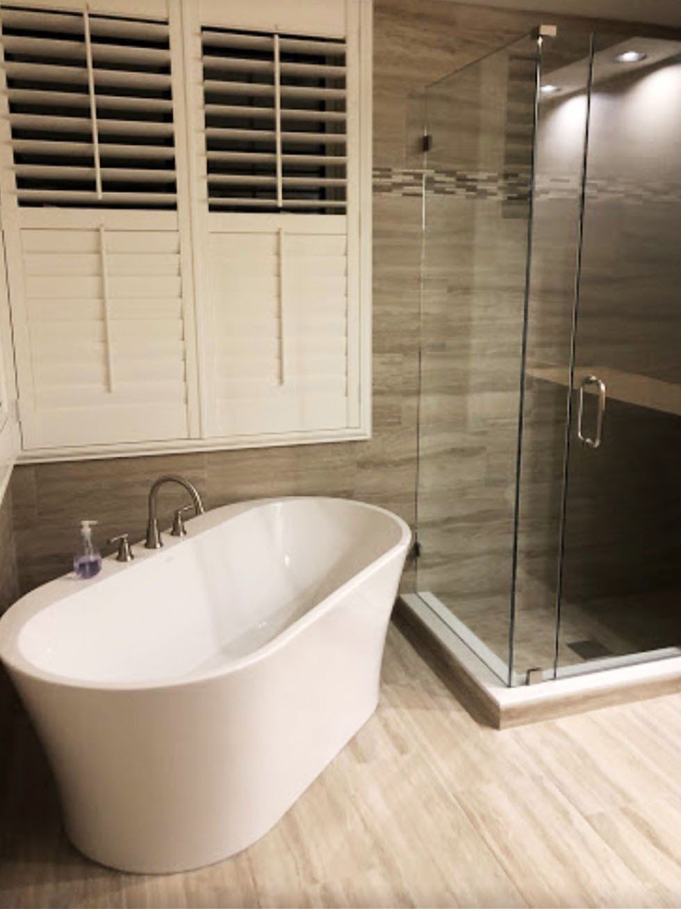 Newly remodeled bathroom