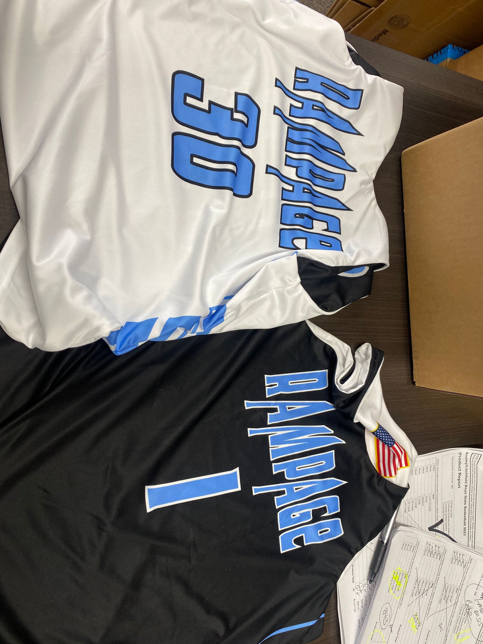 Custom Team Uniforms Pro Team Design