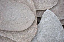 A close up of a pile of rocks stacked on top of each other.