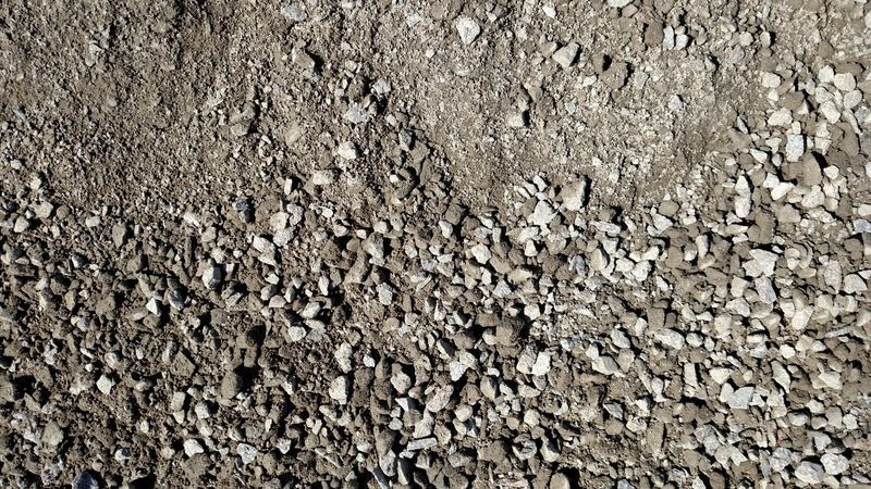 A pile of gravel with a lot of small rocks in it.