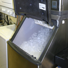 Repaired ice machine