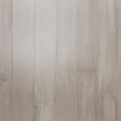 A close up of a white wooden floor.