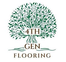 A logo for 4th gen flooring shows a tree with green leaves