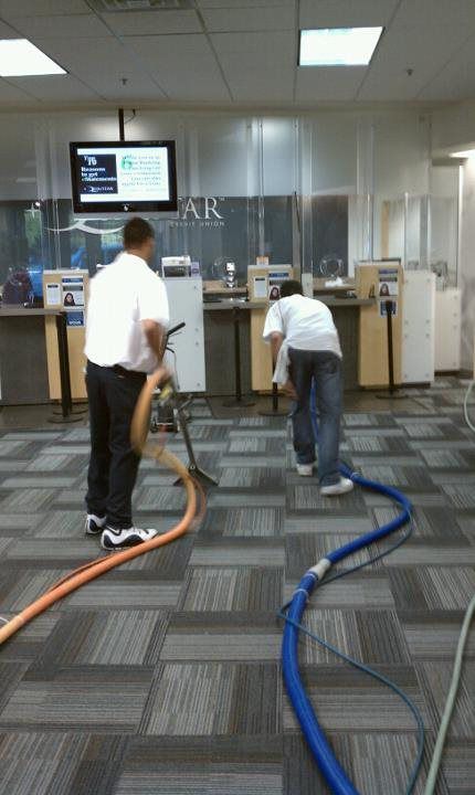 Commercial cleaning services