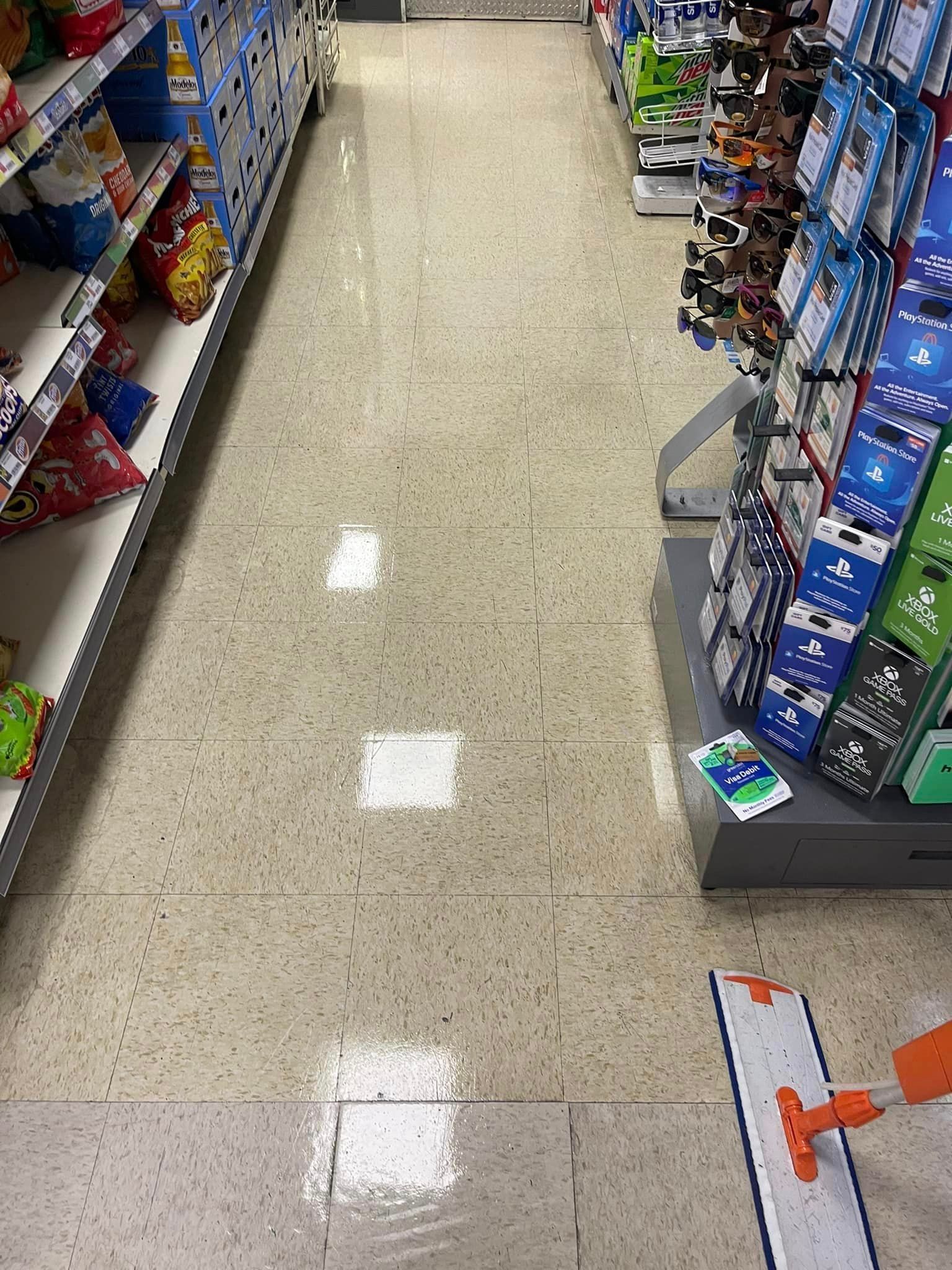 Tile cleaning services