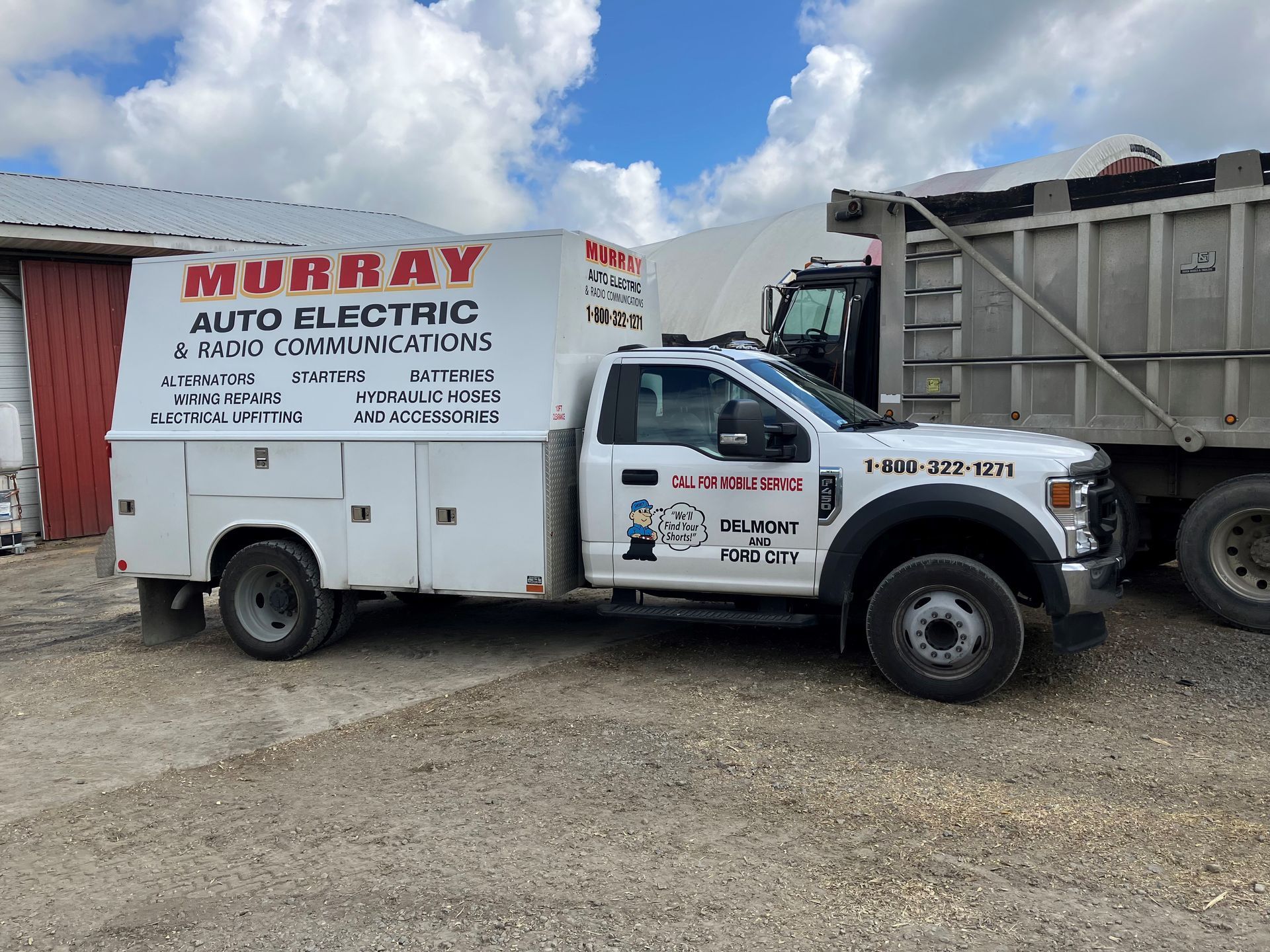 Murray Auto Electric & Radio Communications truck