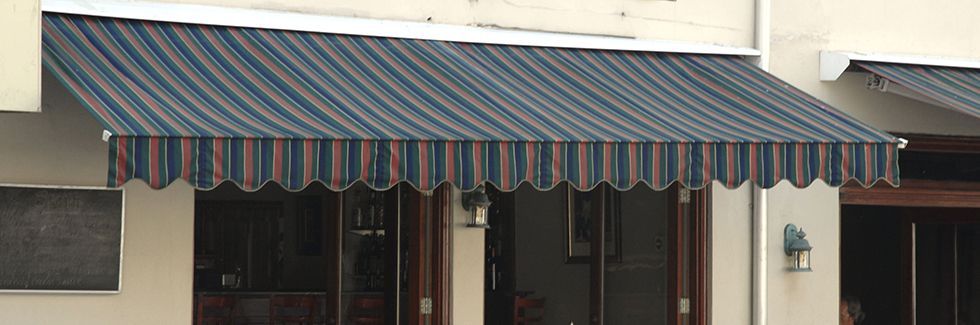 Storefront awnings